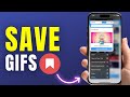How to Save Gifs on iPhone