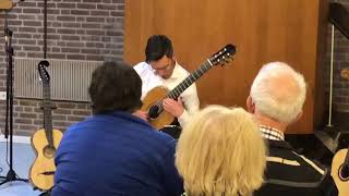 Niels Eikelboom performing Agustín Barrios' \