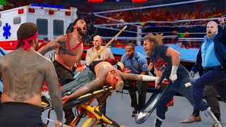 1 January 2025 | finally Roman Reigns come back \u0026 destroys Solo Sikoa with a brutal attacks