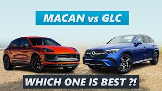 2023 Mercedes-Benz GLC vs 2023 Porsche Macan – Midsize Luxury SUVs !!
