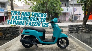 Yamaha Fazzio 125 || Servis CVT dan tips and tricsk pasang roller di Yamaha Fazzio 125