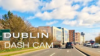 Dublin, Ireland. Driving from Swords to Kilbarrack.