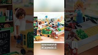 Caisse de supermarché Bio #playmobil #nouveauté Allons faire les courses dans le supermarché bio 🛒