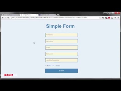 01 - Building a simple form with HTML and CSS 01 - Building a simple form with HTML and CSS