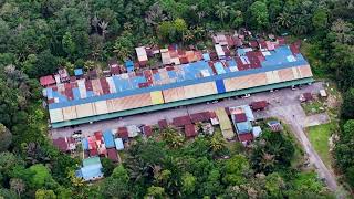 TINTING LALANG | LONGHOUSE | LUBOK ANTU | SARAWAK | DJI AIR 3 Drone Footage |