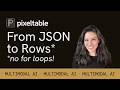 Convert LLM JSON Outputs to Data Rows in Python
