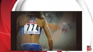 Niki Xanthou   Sexy Greek Long Jumper