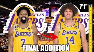 Los Angeles Lakers FINAL SIGNING To Complete Roster After Spencer Dinwiddie | Who To Waive & Sign?