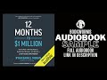 12 Months to $1 Million Audiobook Sample | Ryan Daniel Moran Audiobook | Self Help Audiobook