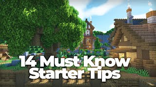 Minecraft | 14 Must Know Starting Tips For A New Survival World