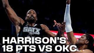 Harrison Barnes' 18 Points vs Oklahoma City Thunder