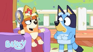 Jugar a disfrazarse con Bingo y Bluey 👞🧡💙 | Bluey - España Oficial