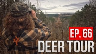 ALABAMA PUBLIC LAND BOWHUNTING! - DEER TOUR E66