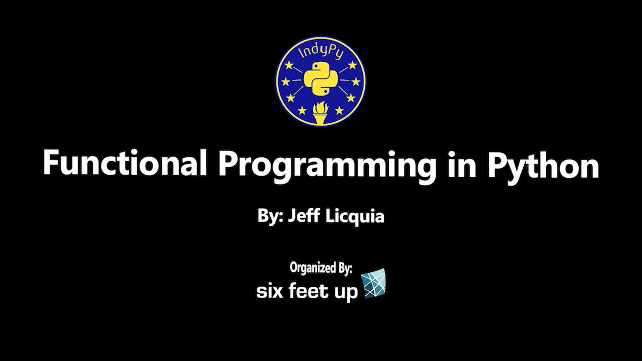 Functional Programming In Python - YouTube