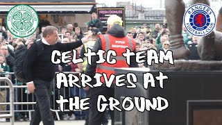Celtic 1 - Rangers 1 - Celtic Team Arrive At Ground - 01 May 2022