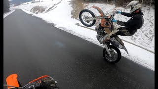 END OF SNOW | WELCOME TO NEW SEASON | ENDURO KTM HUSABERG