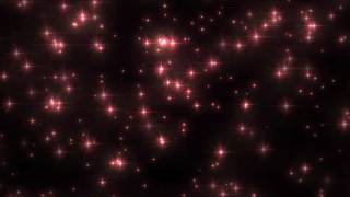 4K 10:00 Min. Romantic Ambient Slow Dance Red Stars Flying Up 2160 Motion Background