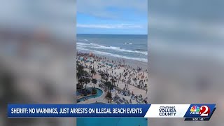 'No warnings, just arrests': Volusia sheriff slams spring break event promoters after weekend of ...