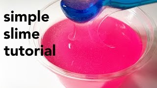 【MW流】シンプルスライムの作り方【simple slime tutorial】