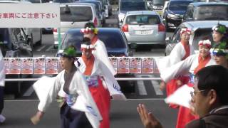 よさこい・そうか連「花天月地」☆草加よさこいフェスタ2017 in モールプラザ草加