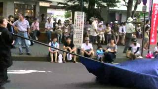 坂戸よさこい2010　二日目　花珠　フラフ演舞