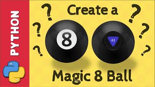 🎱 Create a Magic 8 Ball in PyGame (Python Beginner Tutorial) 🎱