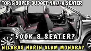 MAHIGIT SA 500K LANG 8 SEATER NA MERON PALA NITO SA BANSA TOP 5 MURANG MPV CAR