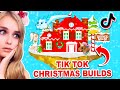 REACTING To The MOST *AMAZING* TIKTOK CHRISTMAS Builds In Adopt Me! (Roblox)