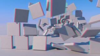 Dynamics Anaglyph Render with Renderman 21