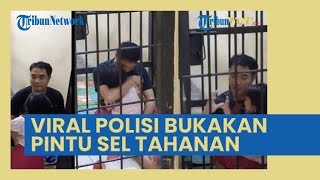 Viral Aksi Bripka Handoko Bukakan Pintu Sel Tahanan, Kompolnas hingga Mabes Polri Tak Permasalahkan