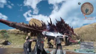 FF15体験版　バンダースナッチLv38をLV9パーティーで倒せるかな？