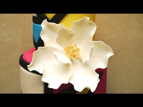 How To Make a Gum Paste Flower on Wires by CakesStepbyStep How To Make a Gum Paste Flower on Wires by CakesStepbyStep