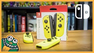 Nintendo Neon Yellow Joy-Cons - Unboxing and Overview