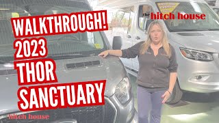 LUXURY VAN WALKTHROUGH 2023 Thor Sanctuary 19PT