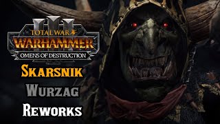 Skarsnik and Wurzag Patch 6.0 Campaign Reworks - Total War: Warhammer 3 Immortal Empires