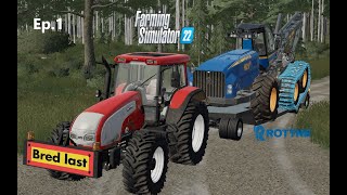 [FS22] Big final felling on Holmåkra with Rottne H21D!