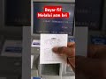 cara bayar angsuran fif melalui atm bri