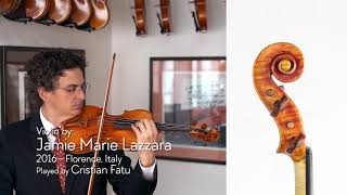 (SOLD) Jamie Marie Lazzara - 2016 - Italy / Cristian Fatu / at the Metzler Violin Shop