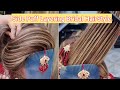 How to create  Front side Puff Layering || Bridal  High Side Puff Hairstyle ||  by Nazia Khan