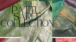 Wedding pattu saree collection ❤#wedding #pattusarees #firstvlog #music