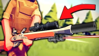 SILENCED BLUNDERBUSS!? TABG Totally Accurate Battlegrounds Gameplay