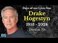 Days of our Lives Tragedy: Drake Hogestyn Dies - John Black Actor Dead at 70 #daysofourlives #dool