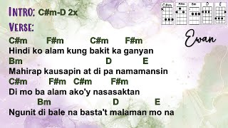 Ewan - Apo Hiking Society (Ukulele Play Along)