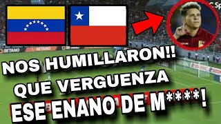 ASI REACCIONA PRENSA CHILENA a LA GOLEADA y HUMILLACION DE VENEZUELA vs CHILE 3-0