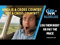 When is a cross-country flight, not a cross-country flight?