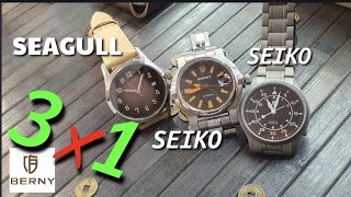 🤯 Lo último de BERNY WATCH 3 RELOJES mejores que un suizo. DE LOCOS!!