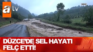 Düzce'de sel felaketi! - 7 Temmuz 2021