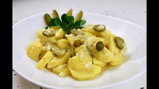 HOW TO MAKE AUTHENTIC GERMAN POTATO SALAD - Kartoffelsalat Rezept