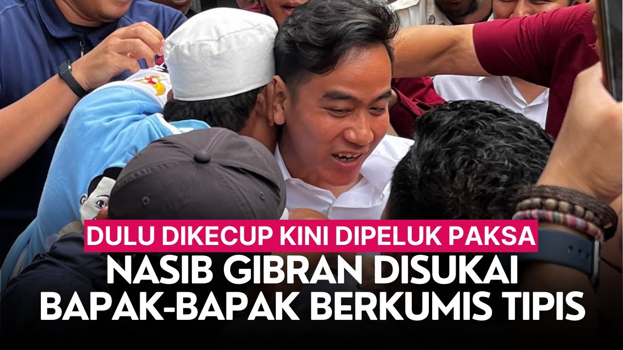 Nasib Gibran Disukai Bapak-bapak Berkumis Tipis: Dulu Dikecup Kini ...