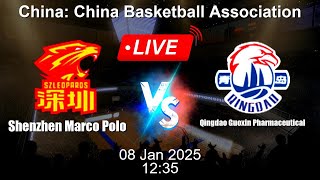 🔴 LIVE: Shenzhen Marco Polo vs Qingdao Guoxin Pharmaceutical - Live Basketball Score